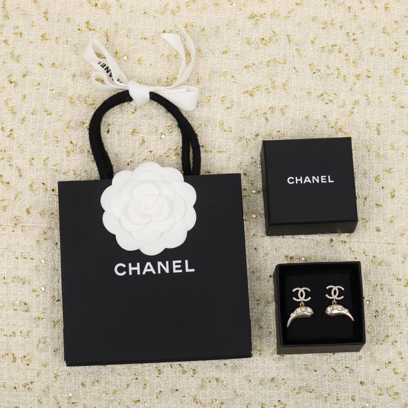 Ch*el earrings
